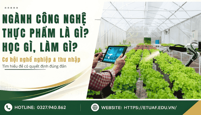 Ngành Công nghệ thực phẩm là gì, học gì, làm gì